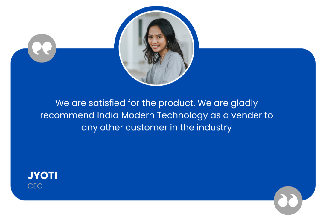 Blue and White Digitalism Testimonial Instagram Post